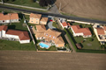 Villa vue du ciel